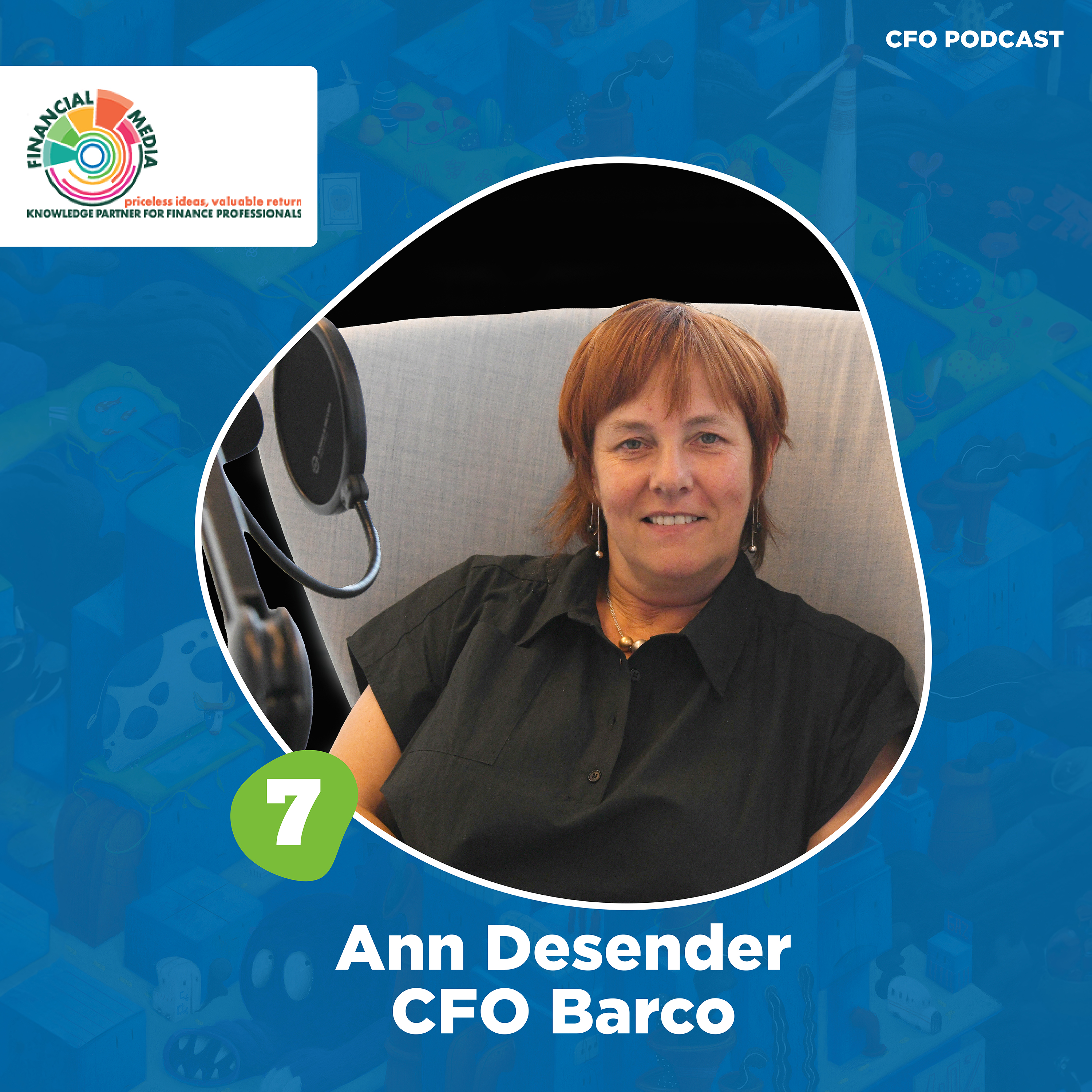 Ann Desender, CFO Barco