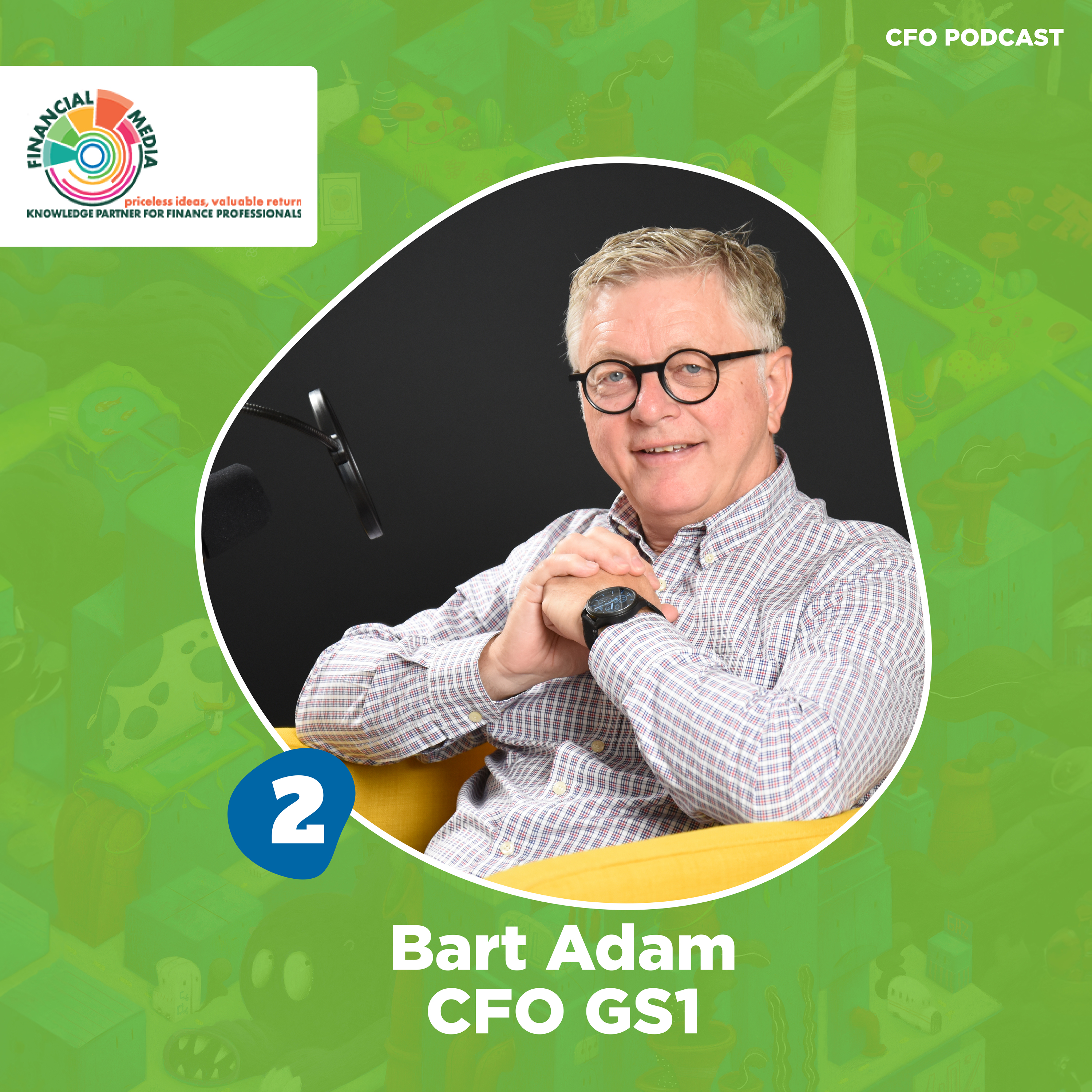 Bart Adam, CFO GS1